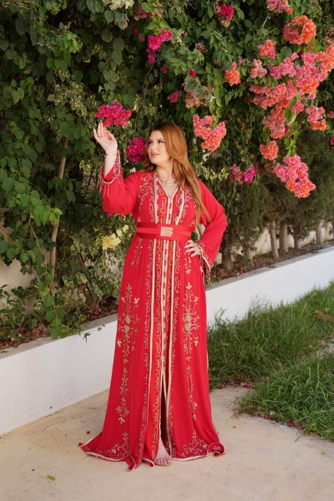 Caftan Rouge classe - Image 2
