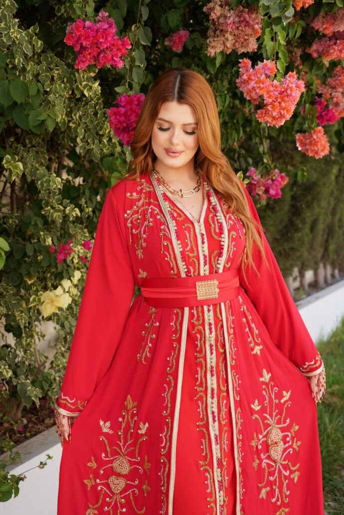 Caftan Rouge classe - Image 3